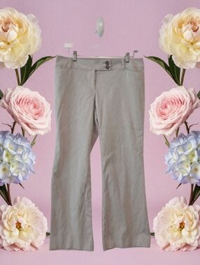 Anne Taylor Pinstriped Pants (8-P)